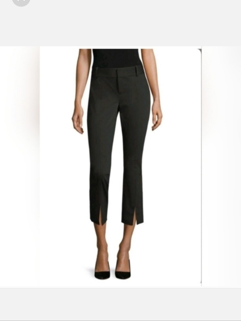 Alice + Olivia stacey front slit ankle pants Size 4 - Picture 6 of 12
